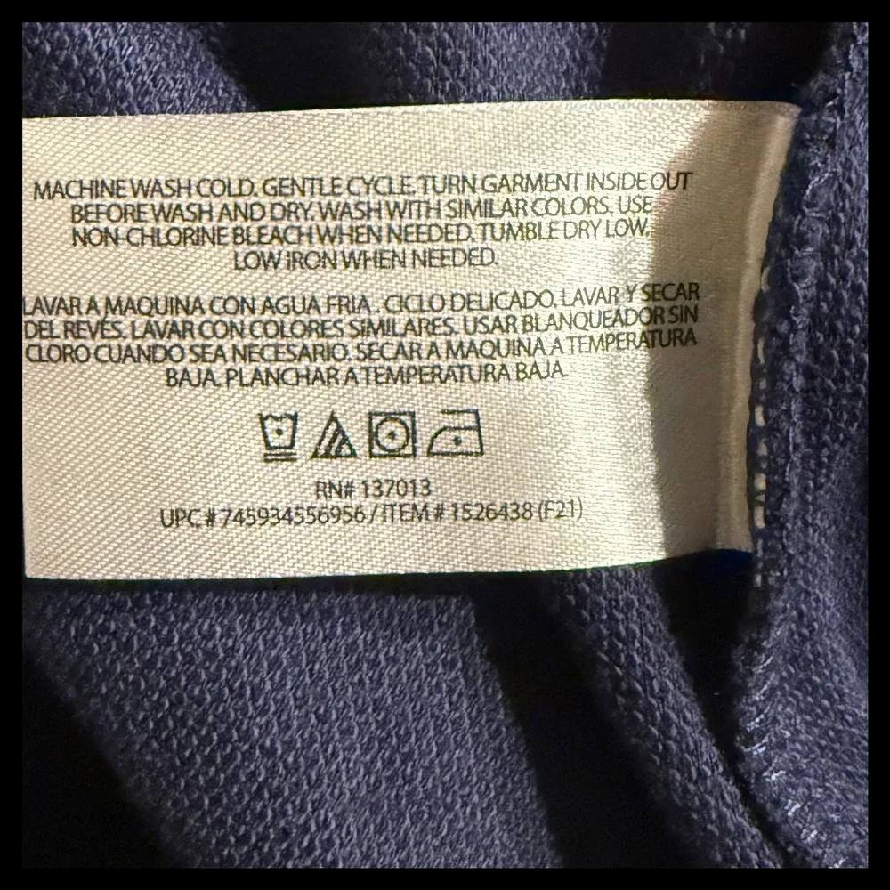 NWT Banana Republic Men's Navy Long Sleeve Crewneck Sweatshirt XXL